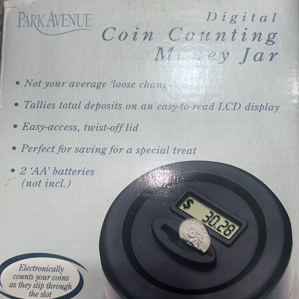 Digital coding counting money jar - Picture 5 of 5